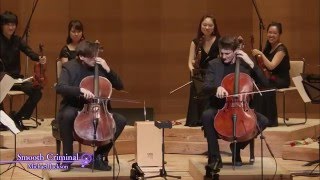 2CELLOS  Smooth Criminal Live at Suntory Hall Tokyo [upl. by Ridan]