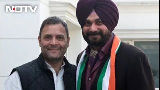 Navjot Sidhu Meets Rahul Gandhi In Delhi Amid Punjab Congress Infighting [upl. by Elish]