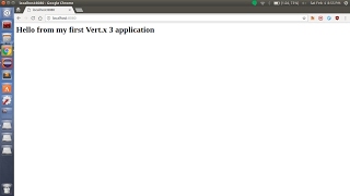 Creating first Vertx application in Java using maven [upl. by Jewel955]