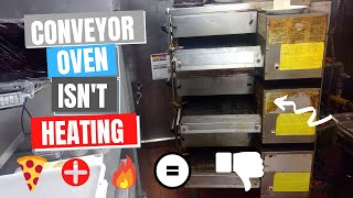 Middleby Marshall Conveyor Oven Is Not Heating PS528G [upl. by Judye]