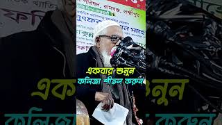 কথাগুলো একবার শুনুন আর কলিজা শীতল করুন  আল্লামা ড লুৎফুর রহমান  maulana lutfur rahman [upl. by Vallo974]