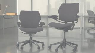 Humanscale Freedom Task Office Chair with Effortless Recline  Radius Office [upl. by Durante]