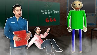 BALDIS BASICS ABANDONED SCHOOL  Garrys mod Gameplay  Gmod Baldi Survival [upl. by Esac647]