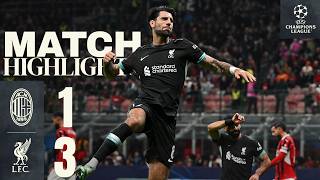 Champions League comeback in the San Siro AC Milan 13 Liverpool  HIGHLIGHTS [upl. by Anrat]