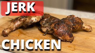 PERFECT Jerk Chicken On A Pit Boss Smoker  Easy Jerk Chicken Recipe [upl. by Nodrog183]