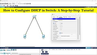 How to configure DHCP in Switch  DHCP switch configuration step by step [upl. by Noraa]