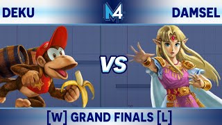 DeKu Diddy Kong vs Damsel Zelda Rosalina amp Luma Peach  Thursday Throwdown 110 Grand Finals [upl. by Ralaigh]