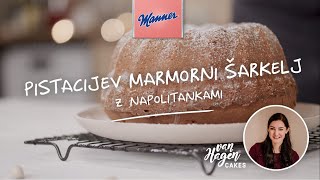 Manner Pistacijev marmorni šarkelj z napolitankami [upl. by Attekal]