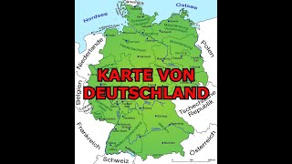 KARTE VON DEUTSCHLAND [upl. by Nuahsar]