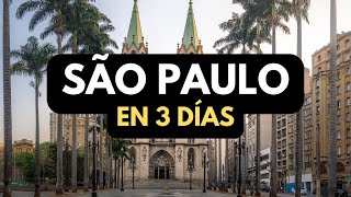 São Paulo qué visitar en 3 días 🇧🇷 GUÍA de VIAJE [upl. by Georgi704]