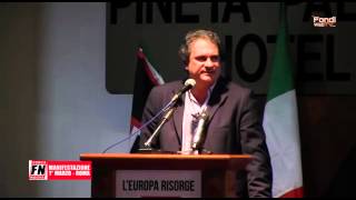 Forza Nuova LEuropa Risorge Intervento di Roberto Fiore Segretario Nazionale di Forza Nuova [upl. by Solorac]