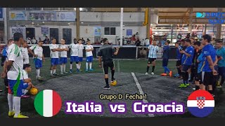 Italia vs Croacia 1ra Fecha FIFA WORLD CUP Sabaneta 2024 [upl. by Wassyngton98]