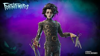 FORTNITE  BRAND NEW EDWARD SCISSORHANDS BUNDLE  ITEM SHOP 101524 [upl. by Ahsikal]