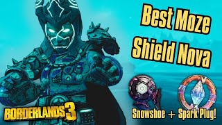 Best Moze Build for NOVAS  Snowshoe Spark Plug  Borderlands 3 Build 2024  SaveFile [upl. by Westhead836]