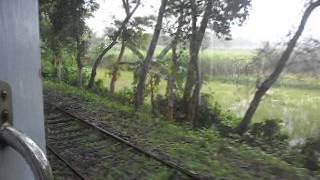 Maitreyee Express Entering Bangladesh [upl. by Hendel138]