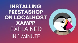 How To Install Prestashop On Localhost XAMPP 2024 [upl. by Bartholomeus]