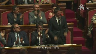 Crisi di governo il discorso di Matteo Renzi in Senato lintegrale [upl. by Matthaus]