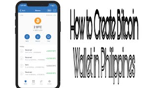 Bitcoin Wallet in PH How to create and access my BTC wallet in PH [upl. by Benildas846]