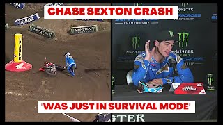 Sexton Crash  Oakland Supercross 2023 legendado🇵🇹 [upl. by Rimidalb729]