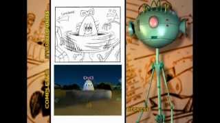 Wobots DVD Extras Stopryboards amp Test Animations [upl. by Fionnula]