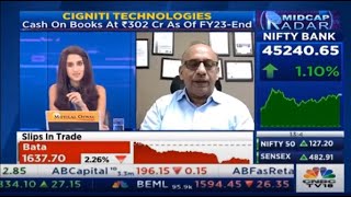 Cigniti CFO Discusses Q1 Performance amp FY2024 Outlook with CNBC TV18 3 Jul 2023 [upl. by Riccardo]