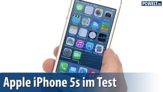 Apple iPhone 5s im PCWELTTest  deutsch  german [upl. by Hetti]