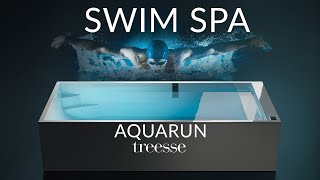 Treesse AQUARUN  Designer SwimSpa  Made in Italy [upl. by Lindholm]