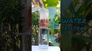 Home made water filter😆shorts water [upl. by Quar]