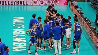 ATENEO vs UST  ATENEOs SALARZON ends the match via a 5set victory  UAAP S86 Mens Volleyball [upl. by Kopp]