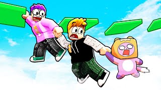 WE BEAT 3PLAYER ROBLOX GAMES WITH LANKYBOX FOXY FUNNY MOMENTS [upl. by White]