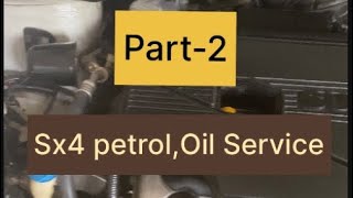 Maruti Suzuki sx4 complete service sx4 ki oil service [upl. by Ledeen]