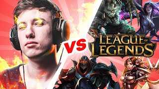 SARDOCHE EN 1 VS 9 League Of Legends [upl. by Aicelaf]