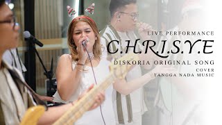 CHRISYE  DISKORIA COVER TANGGA NADA MUSIC LIVE AT HERLOOM BSD AROOMA BSD CARTENSZ MALL [upl. by Alvy917]