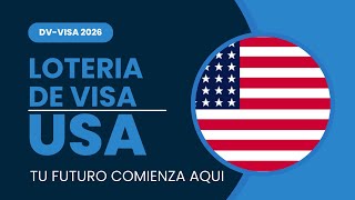 Loteria de visa USA 2026  Visa Global EC [upl. by Wilden]