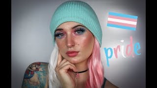 Transgender Pride Inspired Makeup [upl. by Prudence]