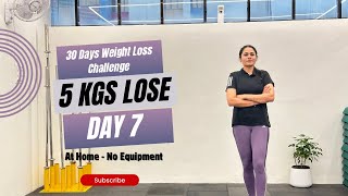 Full Body CARDIO Workout DAY7 30 दिन में 5 किलो FAST Weightloss  ​⁠​⁠Fitnessbycoachkrupali [upl. by Farrell346]