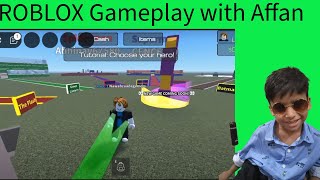 ROBLOX another Game play with Little Affan  Nawabzaade Gamers [upl. by Aysa]