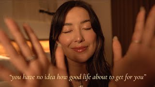 asmr affirmations ✨ for manifesting while you sleep ✨ wreiki hand movements amp soundscape [upl. by Bridgid]