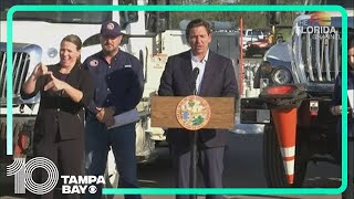 DeSantis Power restored to almost 545K accounts impacted by Idalia [upl. by Gratiana]