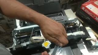 DTF L1800 Printer head cleaning after non usage of printer for more than 10 days [upl. by Naesyar]