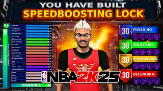 BROKEN SPEEDBOOSTING LOCKDOWN WILL DOMINATE 2K25 BEST LOCKDOWN BUILD 2K25 [upl. by Shwalb]