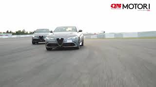 Stelvio e Giulia Quadrifoglio Nring [upl. by Yekram]