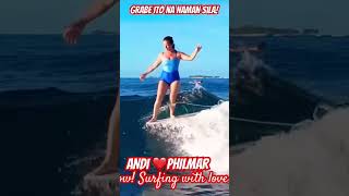 Andi amp Philmar surfing [upl. by Suivatal]