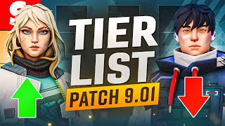 NEW Agent Tier List Patch 901  Insane Deadlock Meta  Valorant Guide [upl. by Aliwt]