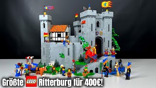 Dafür wollen sie 400€ haben  LEGO 18 Burg der Löwenritter Review  Icons 10305 [upl. by Eilsil]