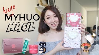 HUGE MYHUO HAUL  终于清空买货购物车！买了单大的！心如刀割！ [upl. by Kitrak57]