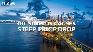 Oil Surplus Causes Steep Price Drop [upl. by Imefulo]