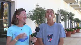 Courtney Dauwalter 2019 Madeira Island UltraTrail Champion Interview [upl. by Herod]