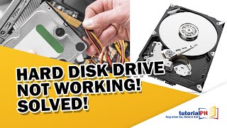 Hard Disk Drive Not Working  HDD Repair  Pinoy Tutorial [upl. by Ayhtin]