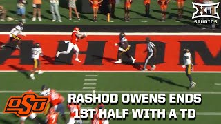 Rashod Owens Gers Air for this TD Catch [upl. by Rollie]